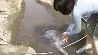 एक काले प्रेमी संग गोरा fucks.